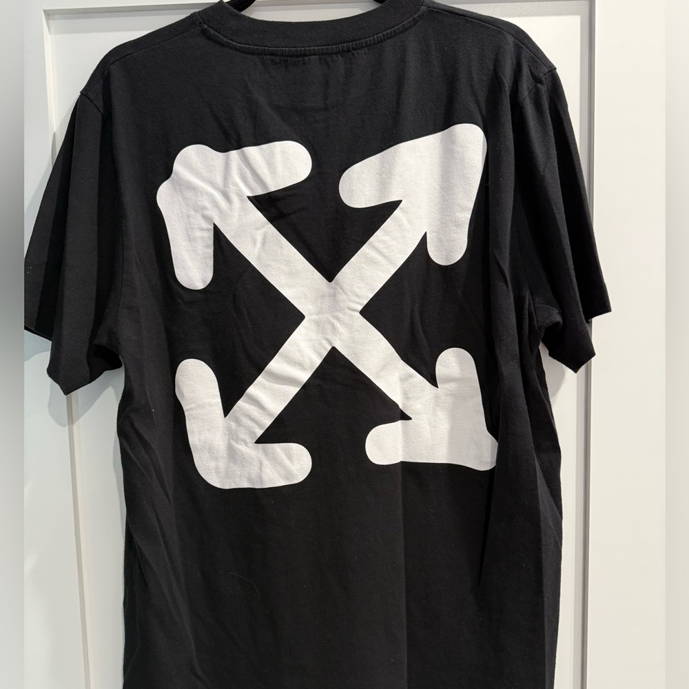 Black Off-White T-Shirt